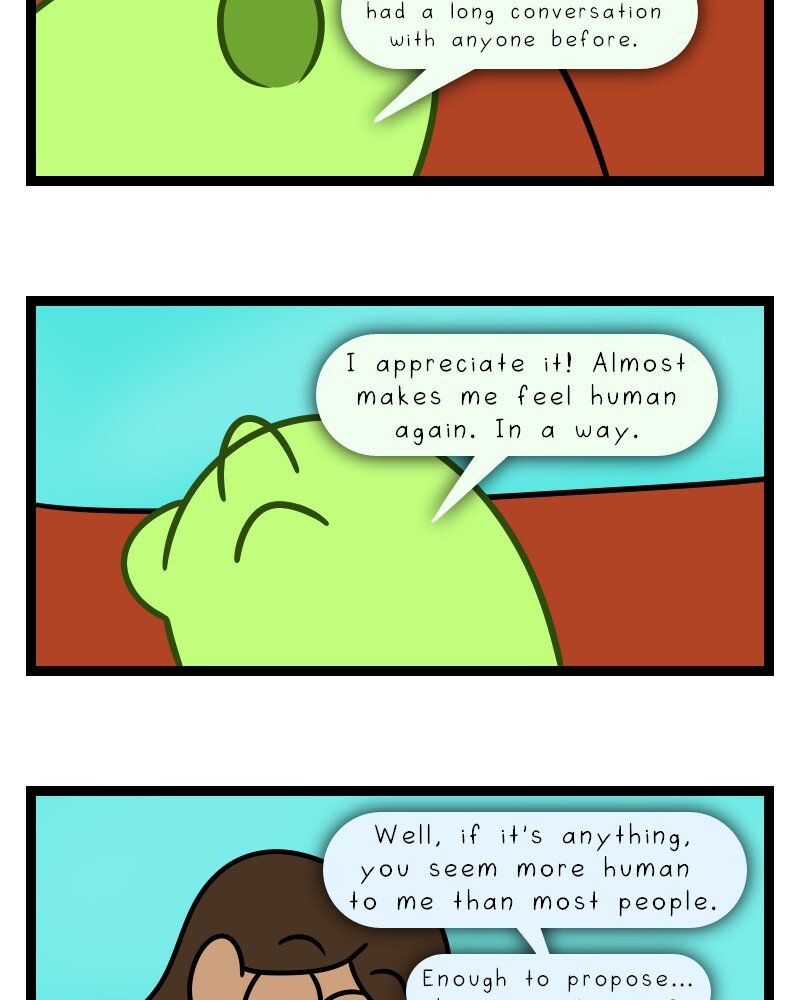 Life of a Highschool Slime - Episode 10, Page 12: Sophomore Year- Chapter 10